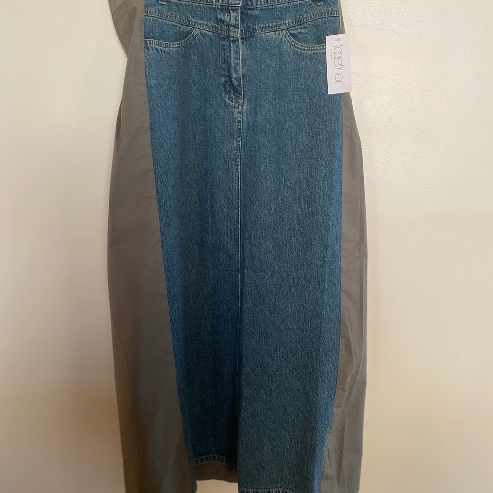 Denim Maxi Skirt Size 18